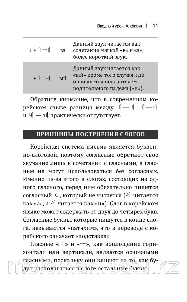 Ан А. В.: Корейский язык! Большой понятный самоучитель - фото 9 - id-p110820322