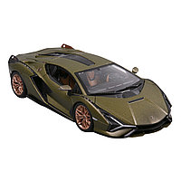 BBURAGO: 1:24 Lamborghini Sián FKP 37 (met. matte green)