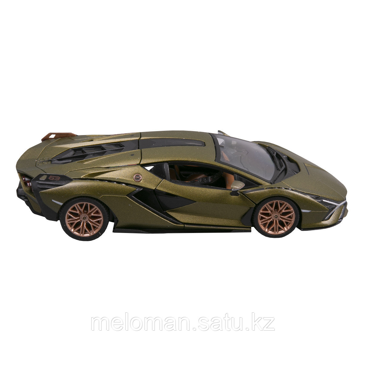 BBURAGO: 1:24 Lamborghini Sián FKP 37 (met. matte green) - фото 2 - id-p110827674