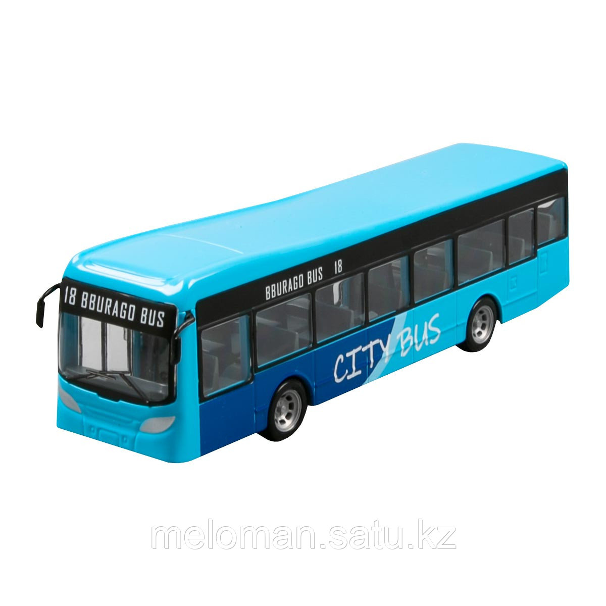 BBURAGO: 1:32 модель автобуса City Bus (blue) - фото 1 - id-p110820622