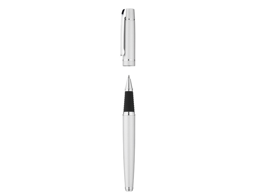 Ручка металлическая роллер VIP R, серый - фото 2 - id-p110838744