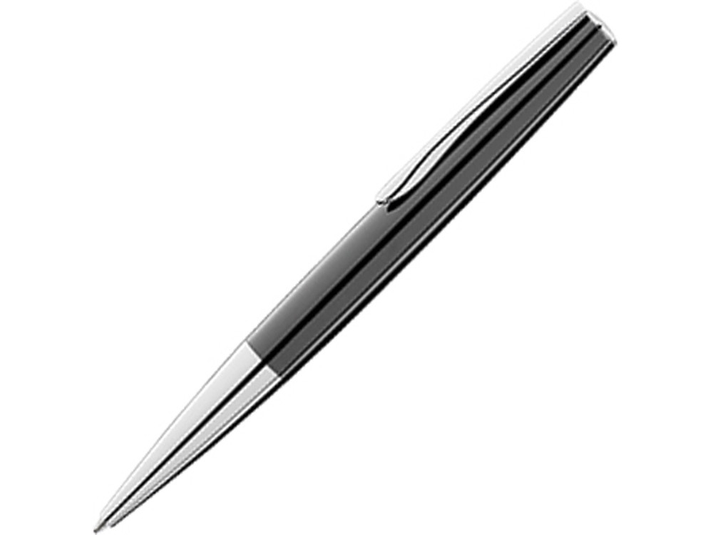 Ручка шариковая металлическая ELEGANCE, черный/серебристый - фото 1 - id-p110838750