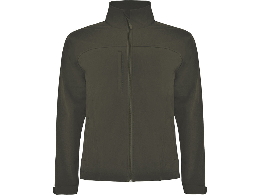 Куртка софтшелл Rudolph мужская, темный армейский зеленый - фото 1 - id-p110839445