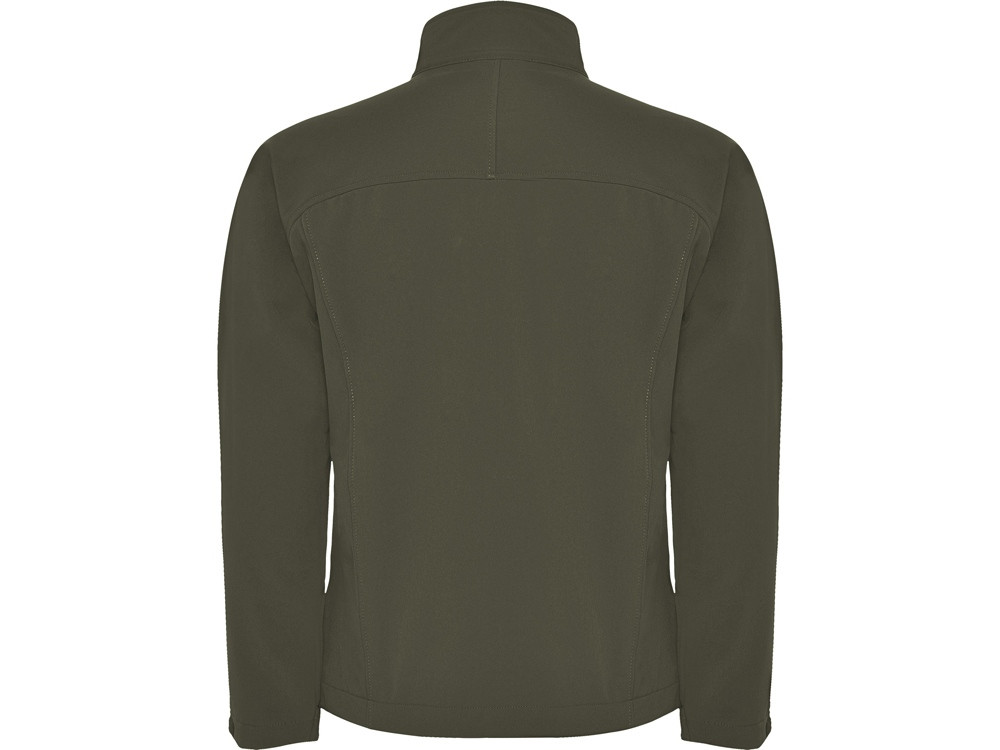 Куртка софтшелл Rudolph мужская, темный армейский зеленый - фото 2 - id-p110839445
