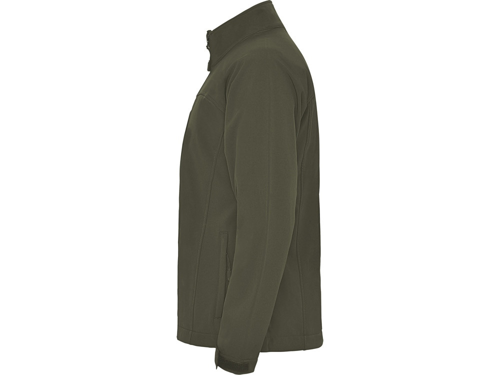 Куртка софтшелл Rudolph мужская, темный армейский зеленый - фото 3 - id-p110839445