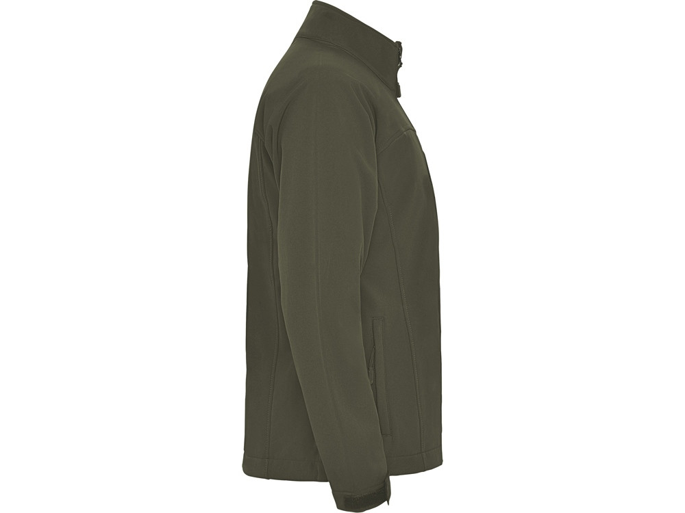 Куртка софтшелл Rudolph мужская, темный армейский зеленый - фото 4 - id-p110839445