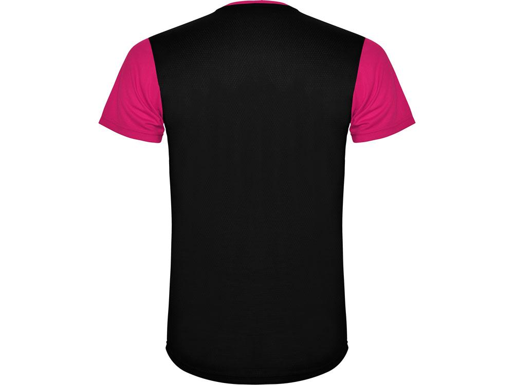 Спортивная футболка Detroit мужская, яркая фуксия/черный - фото 2 - id-p110839536