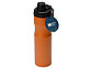 Бутылка для воды Supply Waterline, нерж сталь, 850 мл, оранжевый/черный, фото 5