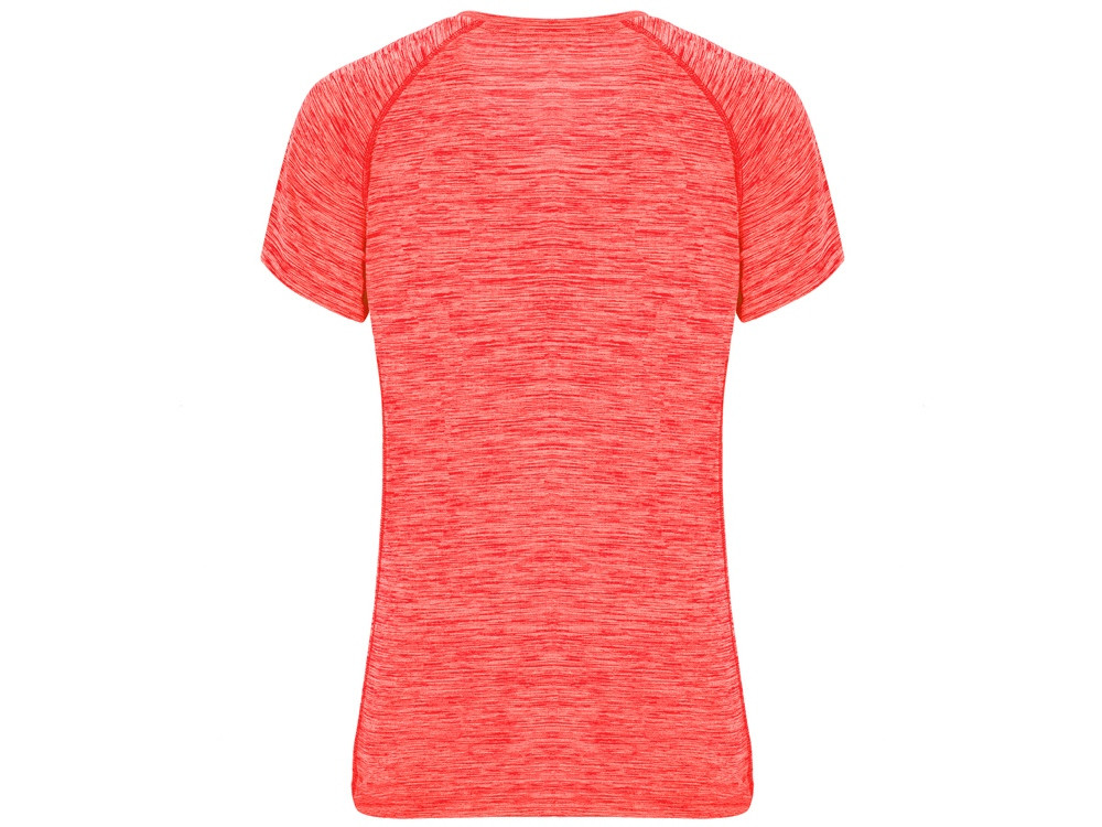 Спортивная футболка женская Austin, меланжевый неоновый коралловый - фото 2 - id-p110839894