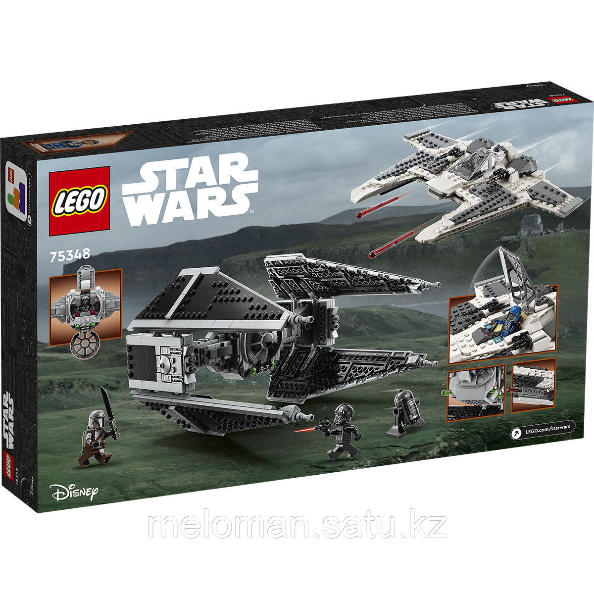 LEGO: Мандалорский истребитель Клыков Star Wars 75348 - фото 4 - id-p110833173