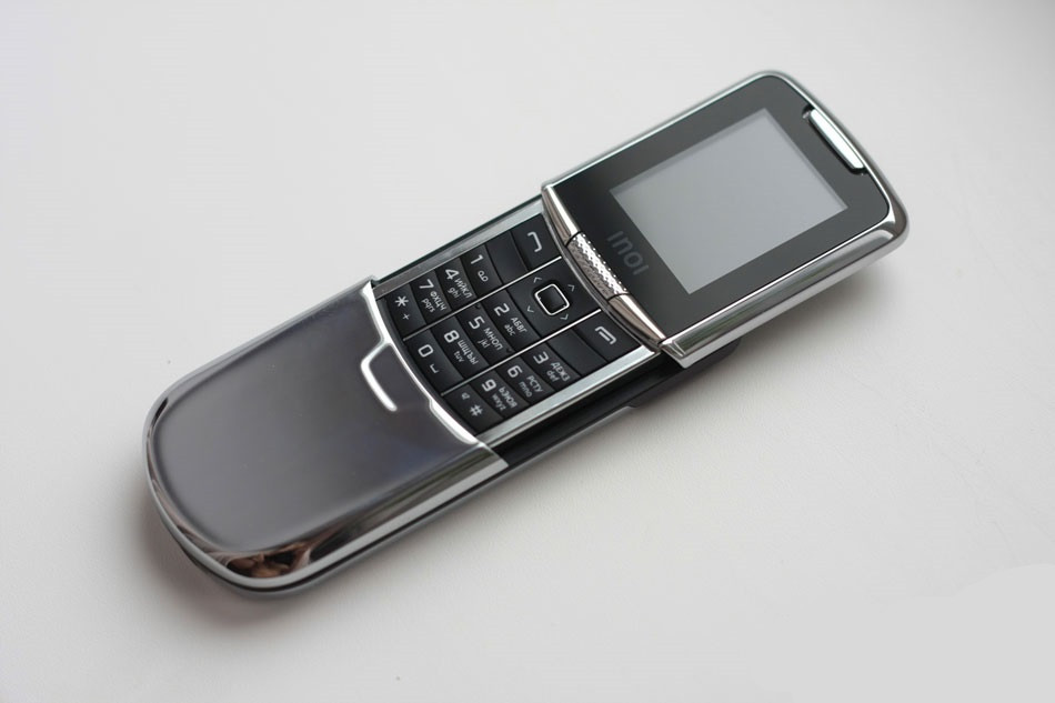 Премиальный мобильный телефон-слайдер с дизайном Nokia 8800 от компании INOI black - фото 8 - id-p110845224