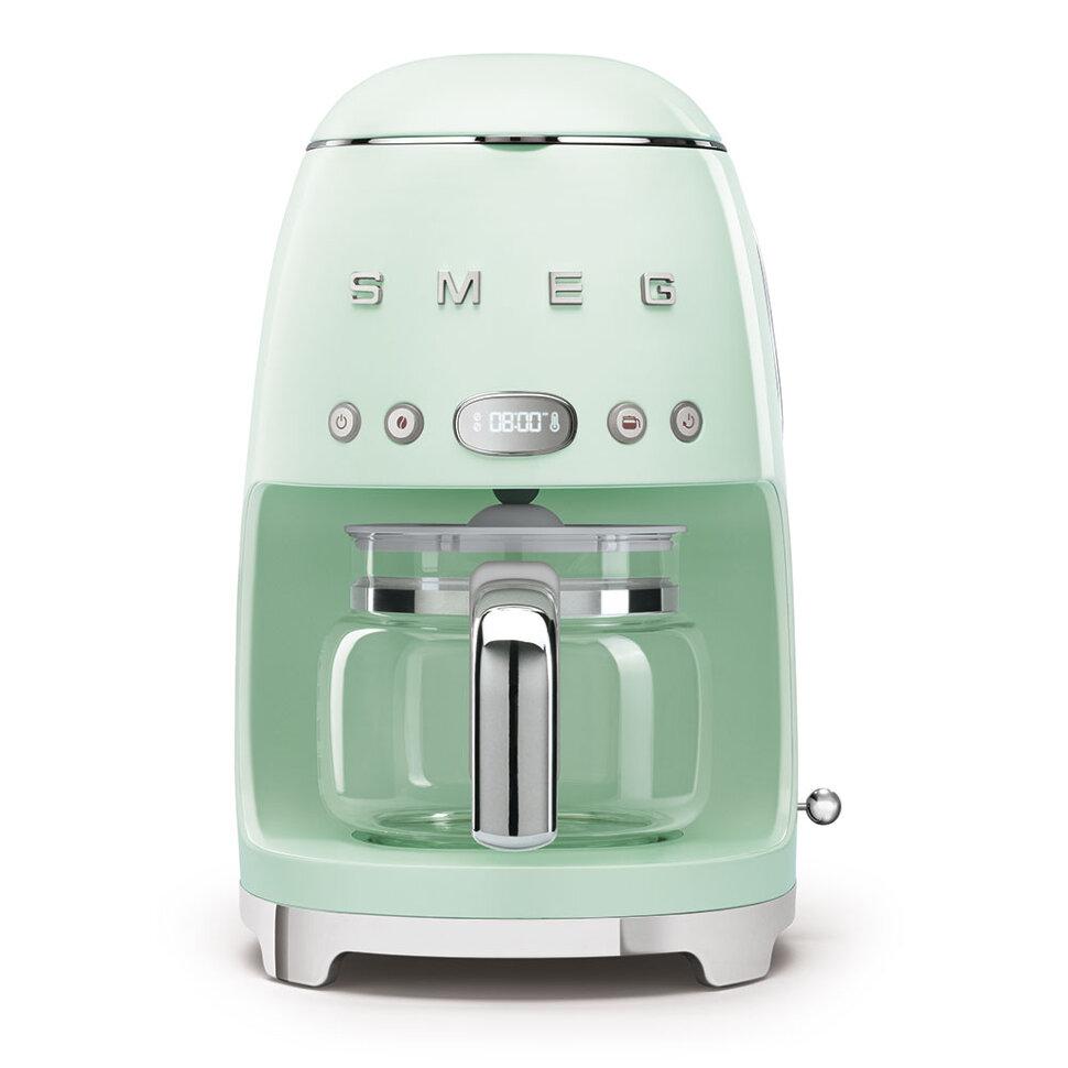 Капельная кофеварка Smeg DCF02PGEU пастельно зеленый - фото 1 - id-p110845222