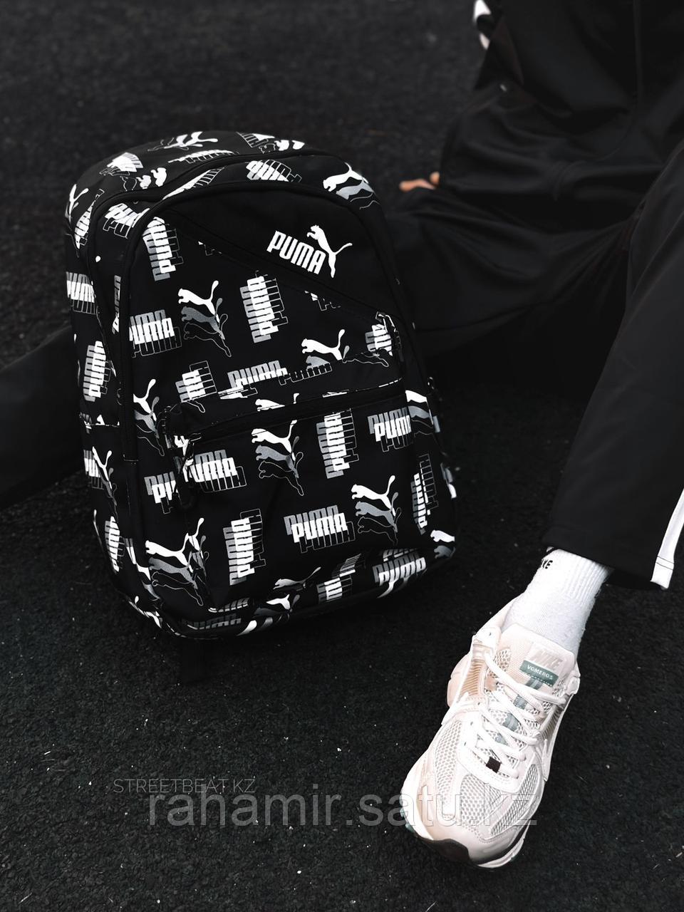 Рюкзак Puma чер бел рис 22355