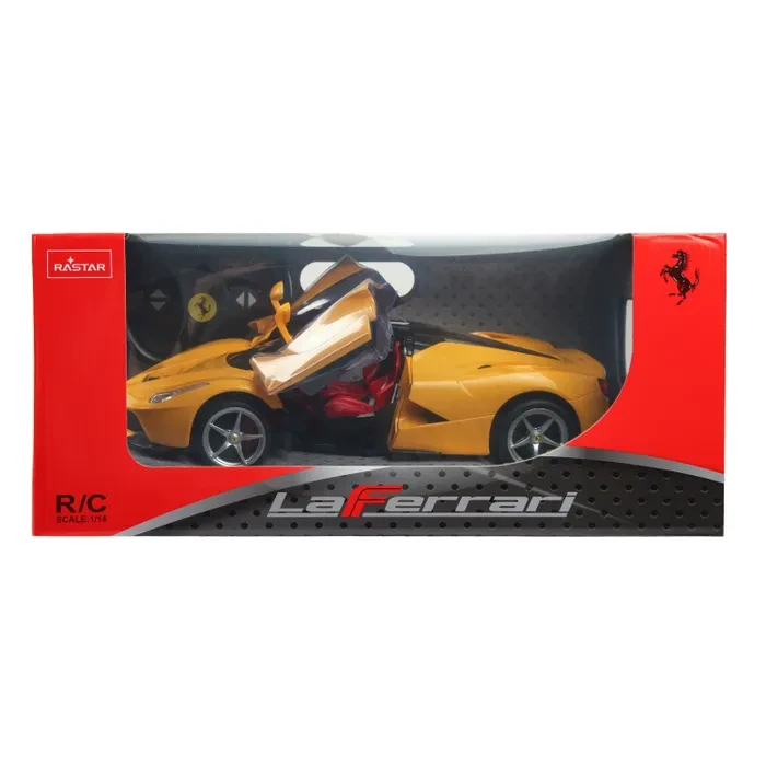 Машина Rastar РУ 1:14 Ferrari USB Желтая 50160 - фото 2 - id-p110845577