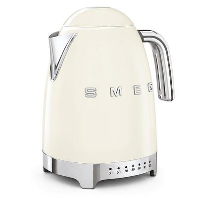 Чайник электрический с терморегулятором Smeg KLF04CREU кремовый