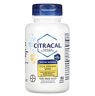 Citracal добавка кальция, медленное высвобождение, 80 таблеток