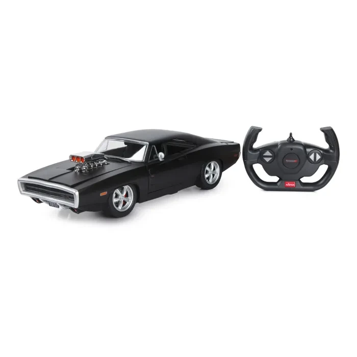 Машина Rastar 1:16 Dodge Charger USB Черная