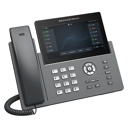 Grandstream GRP2670 IP телефон 6 SIP, 12 линии, цветной LCD 7", PoE, Wi-Fi 802.11 a/b/g/n/ac