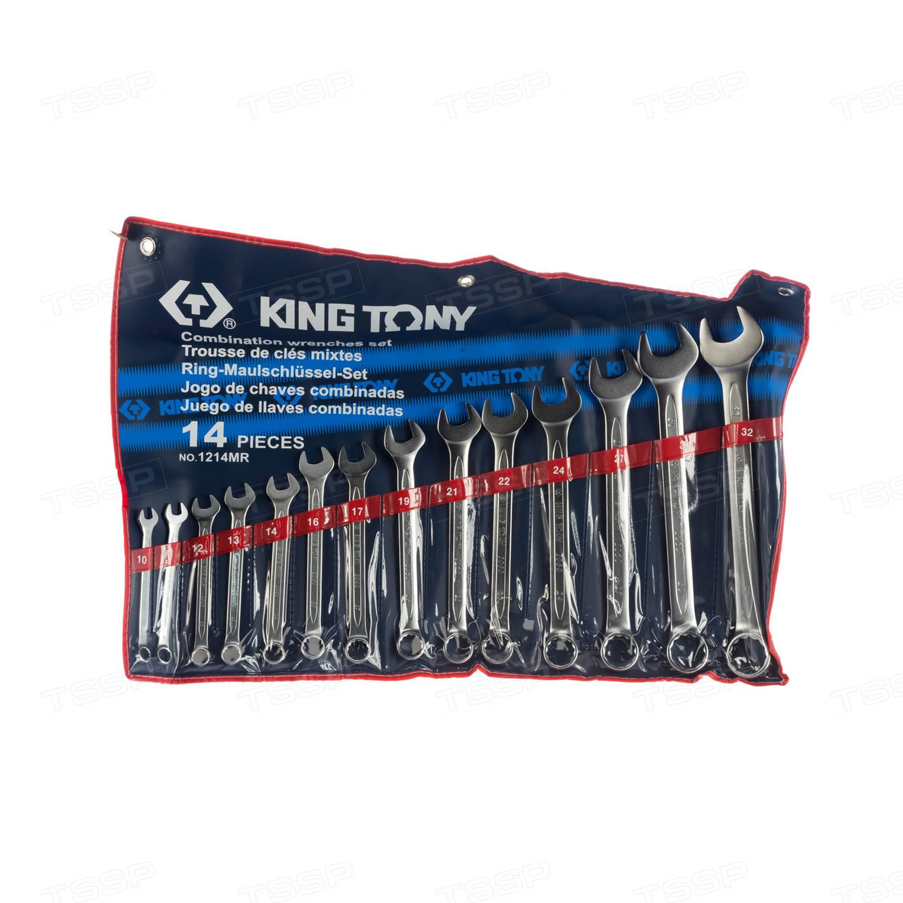 Набор комбинированных ключей KING TONY 1214MR 10-32мм 14шт. - фото 1 - id-p110863019