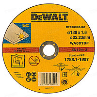 Отрезной круг по металлу DeWALT INDUSTRIAL DT42380Z 180*1,6*22,2мм