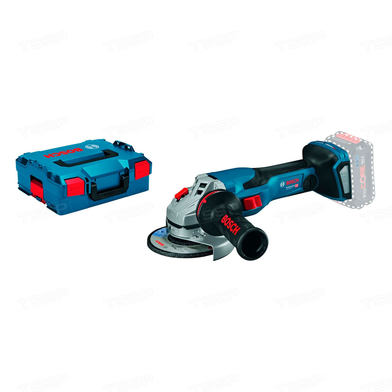 Угловая шлифмашина Bosch GWS 18V-15 C Solo 06019H6000 - фото 1 - id-p110868312