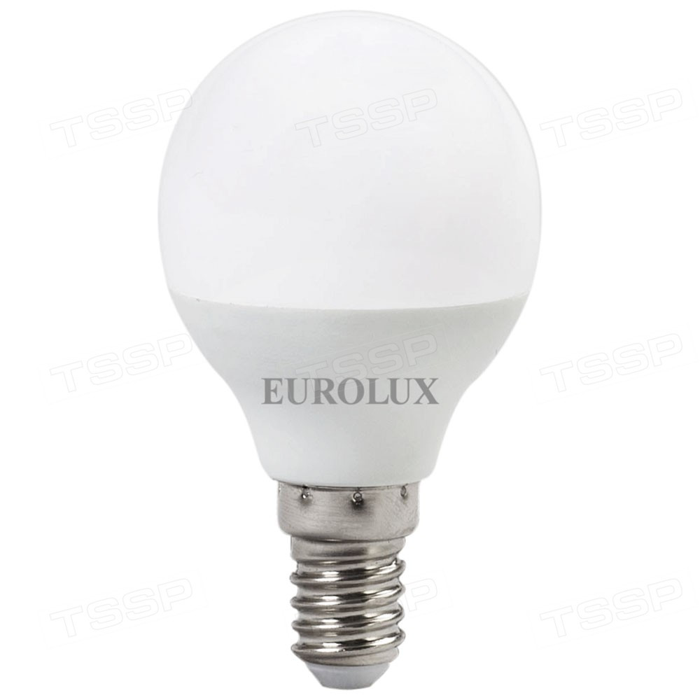 Лампа светодиодная Eurolux LL-E-G45-7W-230-2.7K-E14 76/2/5 - фото 1 - id-p110866104