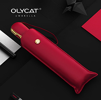 Зонт складной Olycat автомат (Красный)