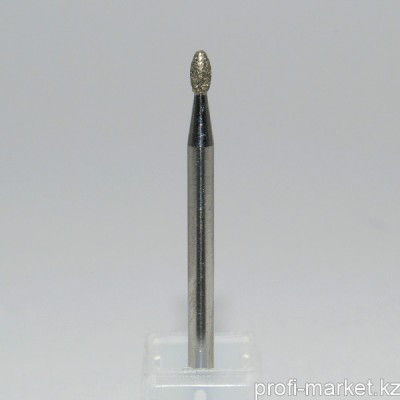 Фреза алмазная для аппаратного маникюра "Олива" 0,18 мм синяя - фото 1 - id-p83697142