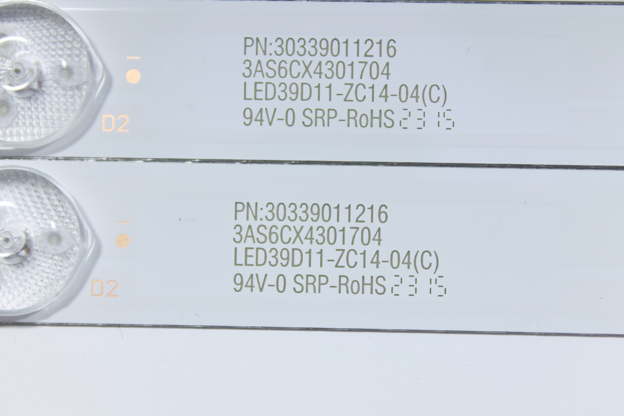 Подсветка для ТВ Haier 39DU3000 LE39M600F JVC LT-39M440 LT-39M640 Mystery модель: LED 315D10-ZC14-01 - фото 5 - id-p110876389