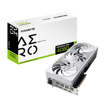 Видеокарта Gigabyte (GV-N4080AERO OC-16GD) RTX4080 AERO OC 16G, фото 2