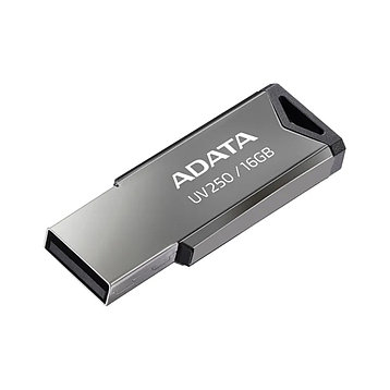 USB-накопитель ADATA AUV250-16G-RBK 16GB Серебристый, фото 2