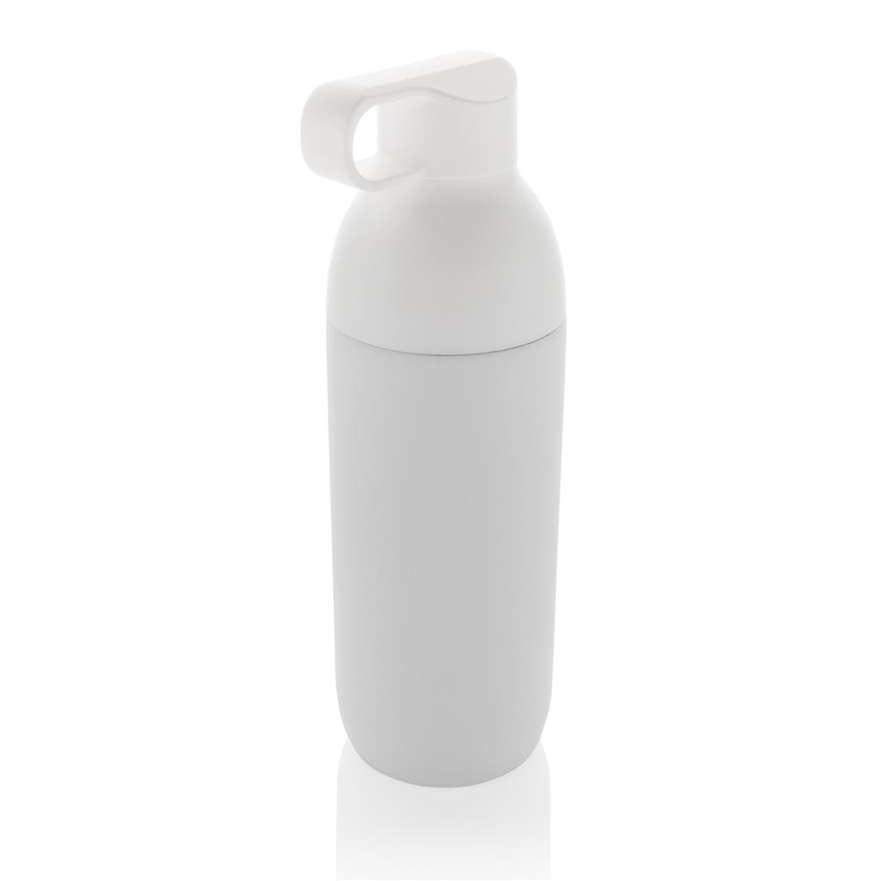 Вакуумная бутылка Flow из переработанной нержавеющей стали RCS, 540 мл, белый; , , высота 22,5 см., диаметр
