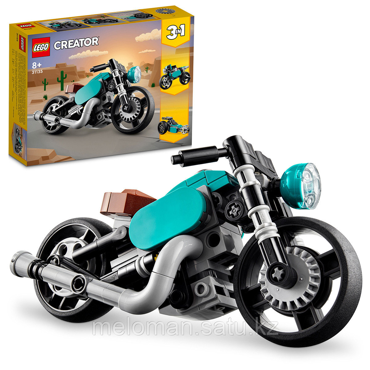 LEGO: Винтажный мотоцикл Creator 31135 - фото 4 - id-p110828240