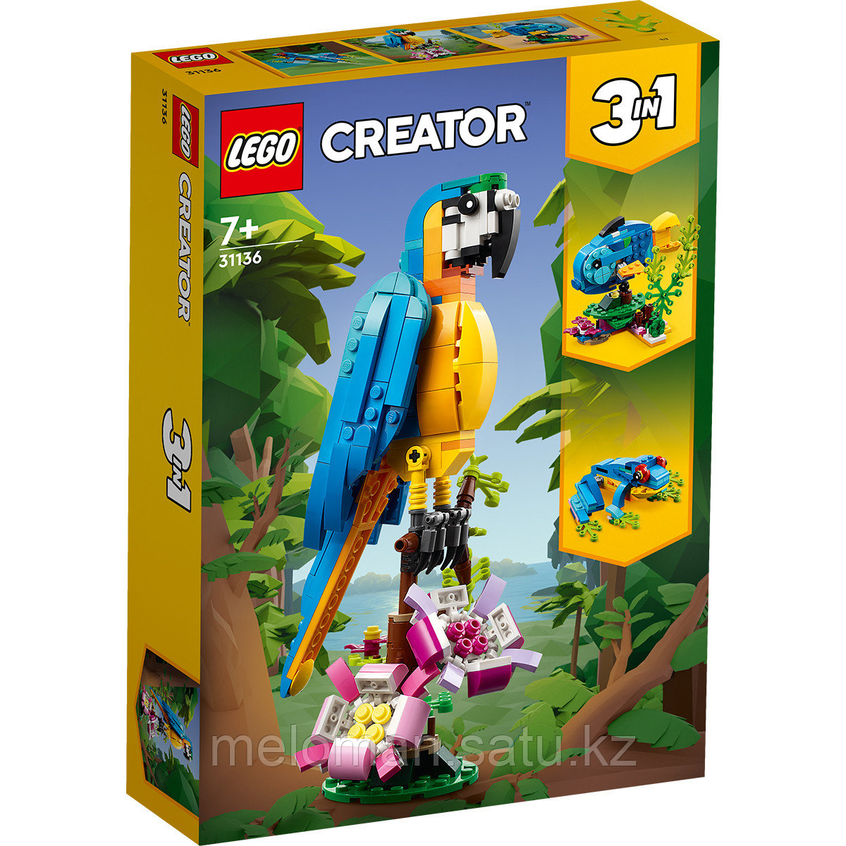 LEGO: Экзотический попугай Creator 31136 - фото 2 - id-p110828241