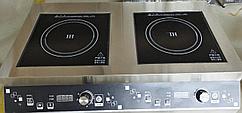 Плита индукционная настольная, 3.5+3.5 кВт Стандарт