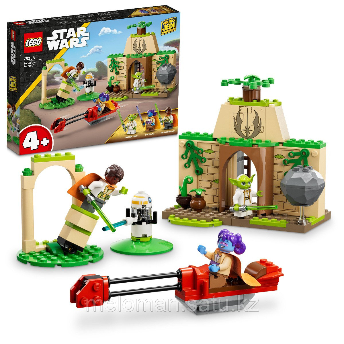 LEGO: Храм джедаев Тену Star Wars 75358 - фото 7 - id-p110835151