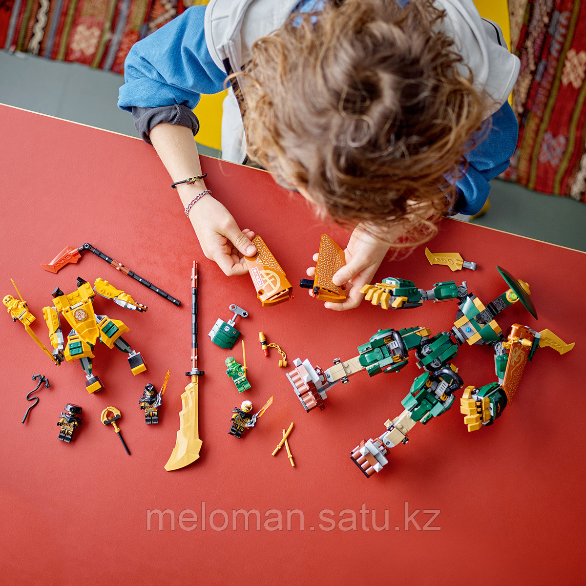 LEGO: Роботы команды ниндзя Ллойда и Арина Ninjago 71794 - фото 6 - id-p110835181