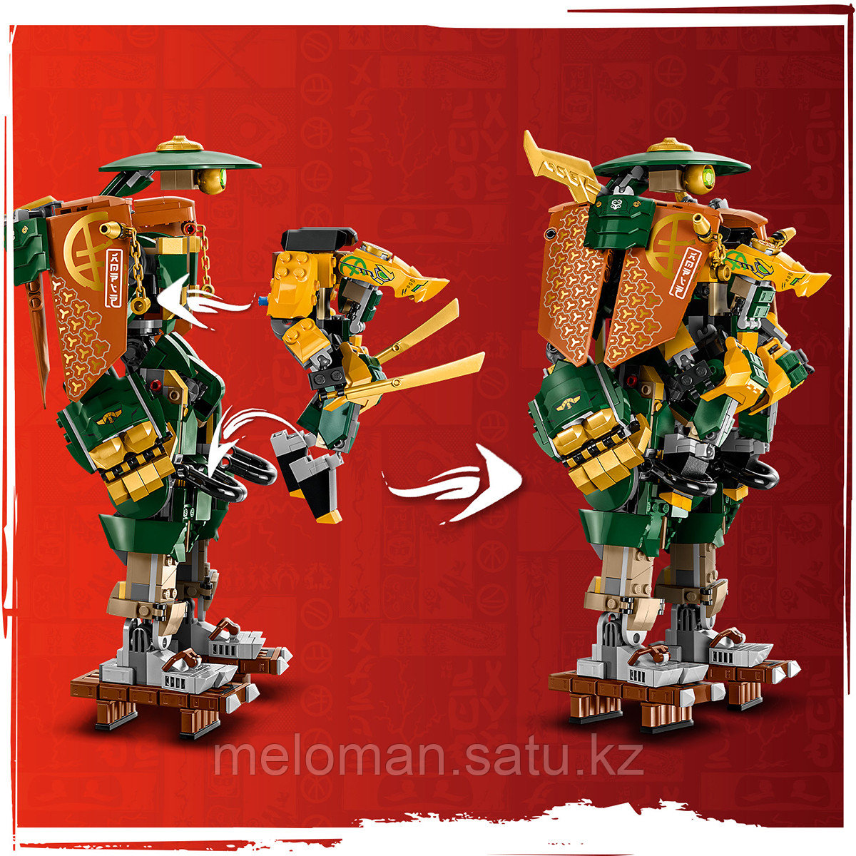 LEGO: Роботы команды ниндзя Ллойда и Арина Ninjago 71794 - фото 8 - id-p110835181