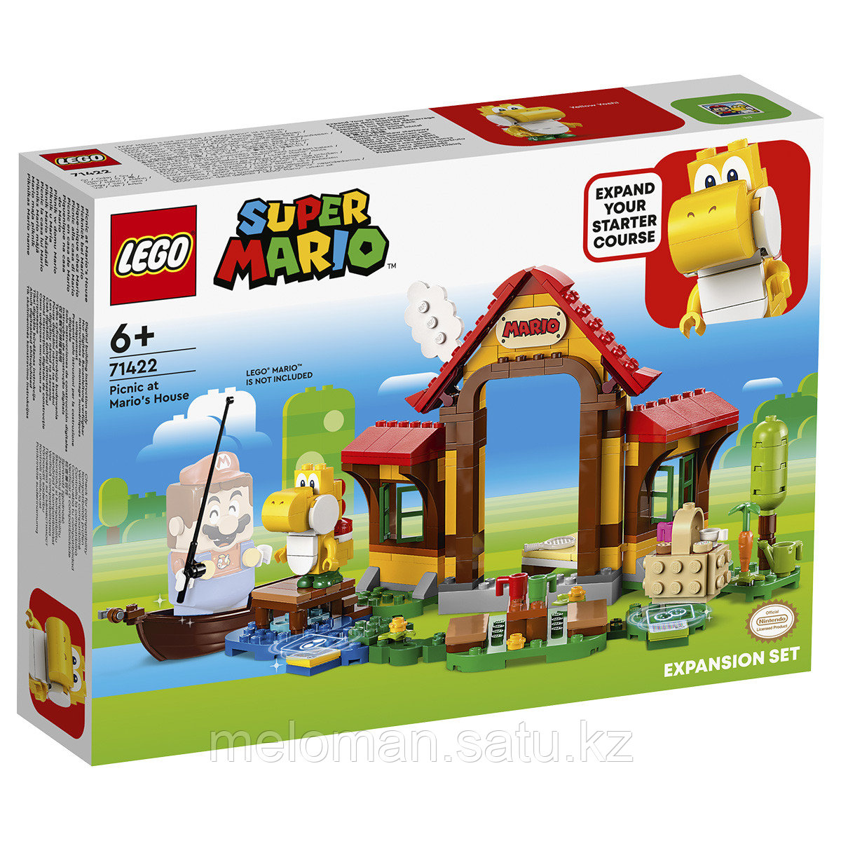 LEGO: Дополнительный набор Пикник в доме Марио Super Mario 71422 - фото 2 - id-p110837505