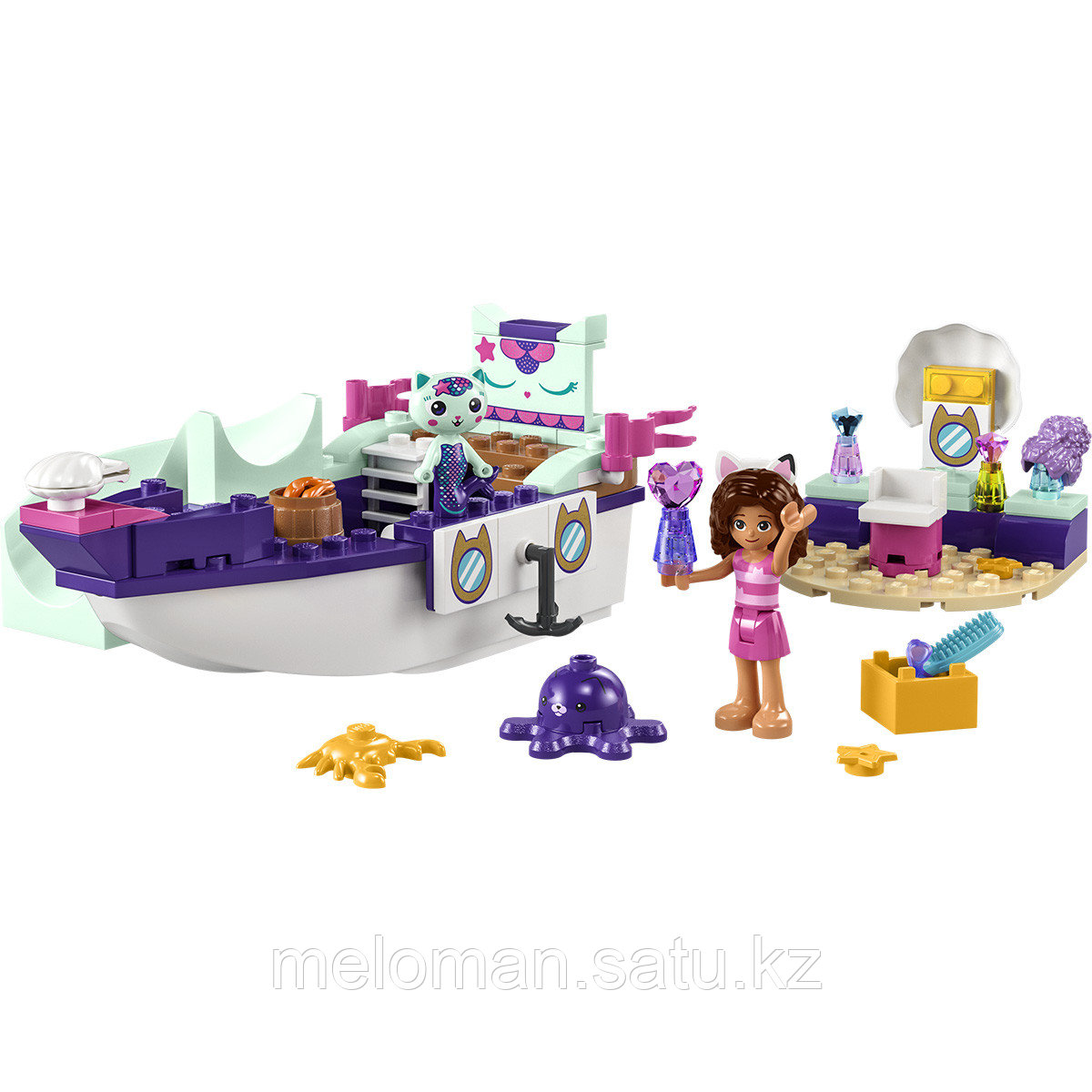 LEGO: Корабль и спа Габби и МерКэта Gabby's Dollhouse 10786