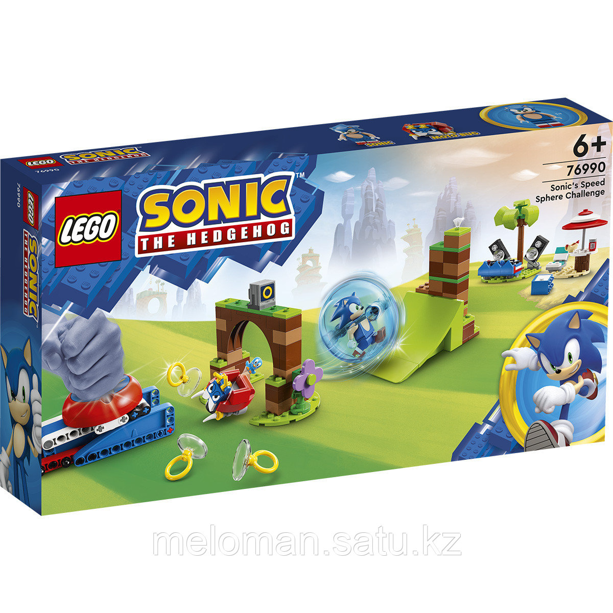 LEGO: Вызов Сферы Скорости Соника Sonic the Hedgehog 76990 - фото 2 - id-p110837535