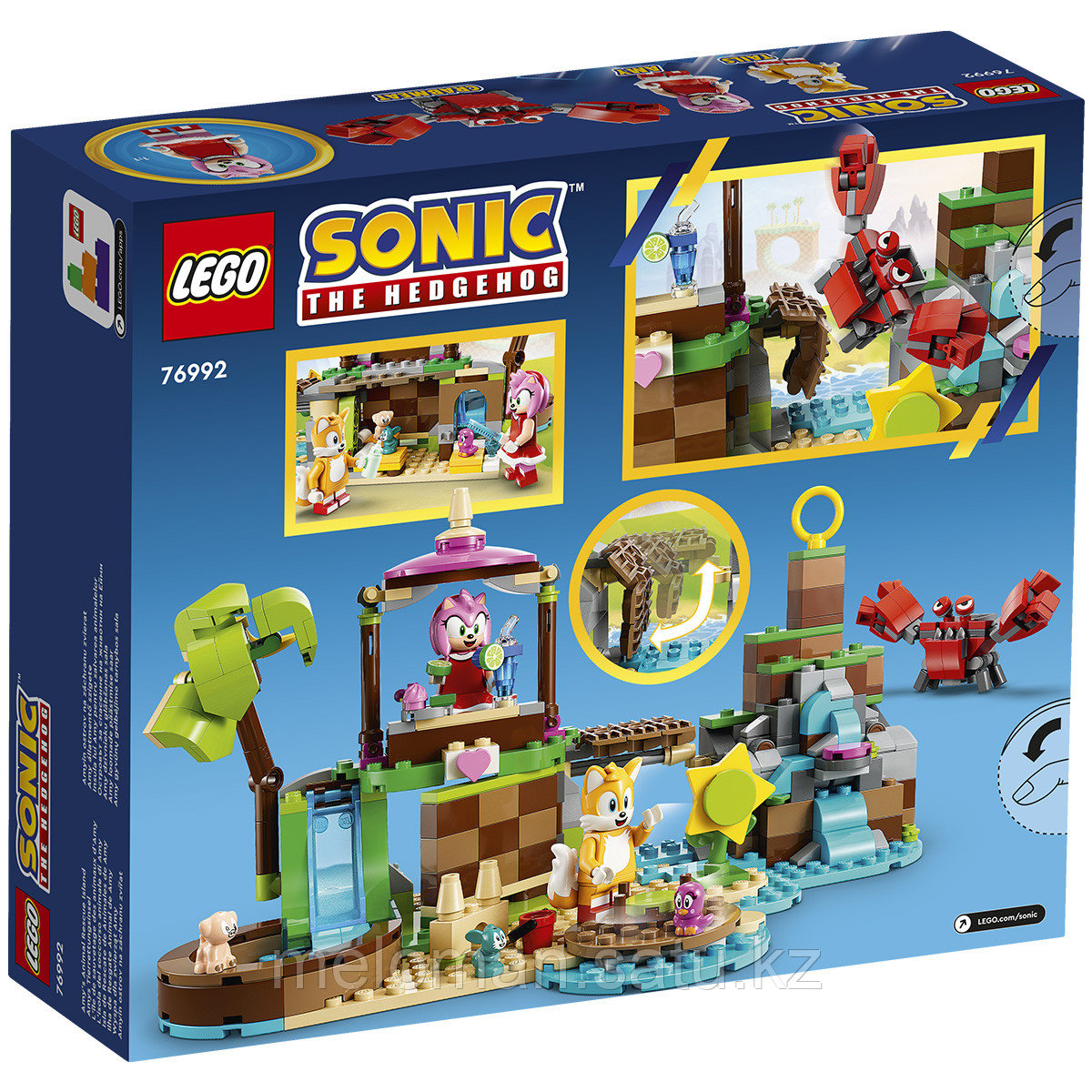 LEGO: Остров спасения животных Эми Sonic the Hedgehog 76992 - фото 3 - id-p110837537