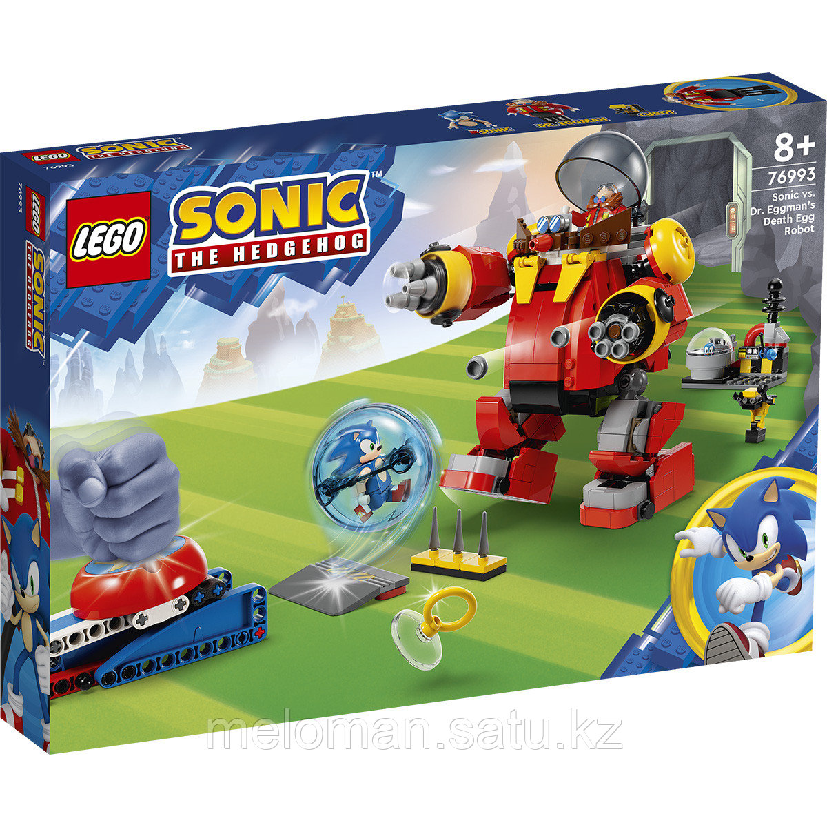 LEGO: Соник против робота-смертельного яйца доктора Эггмана Sonic the Hedgehog 76993 - фото 2 - id-p110837538