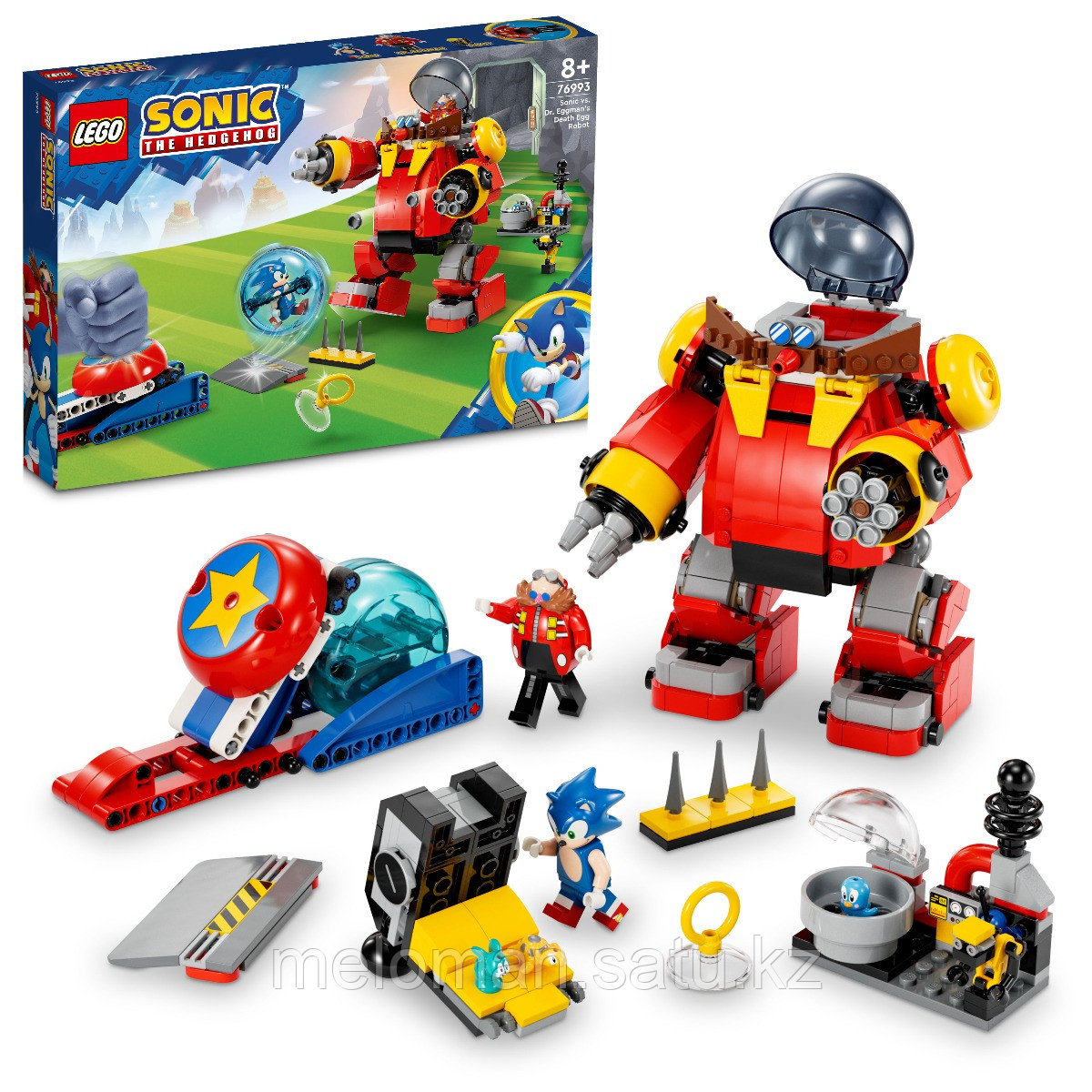 LEGO: Соник против робота-смертельного яйца доктора Эггмана Sonic the Hedgehog 76993 - фото 7 - id-p110837538