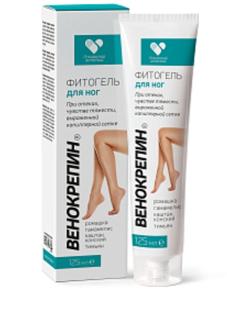 Венокрепин фитогель для ног