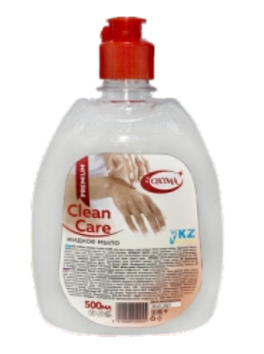 Жидкое мыло "Clean care Premium" с дозатором