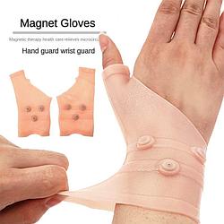 Силиконовые гелевые перчатки с магнитами для коррекции давления при артрите