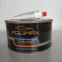 Шпатлевка POLIMAX Ultrasoft 1.85кг с отвердителем полиэфирная мягкая