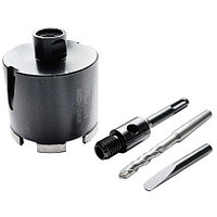 Коронка алмазная М16 82/60 мм, адаптер SDS-plus, универсальн.