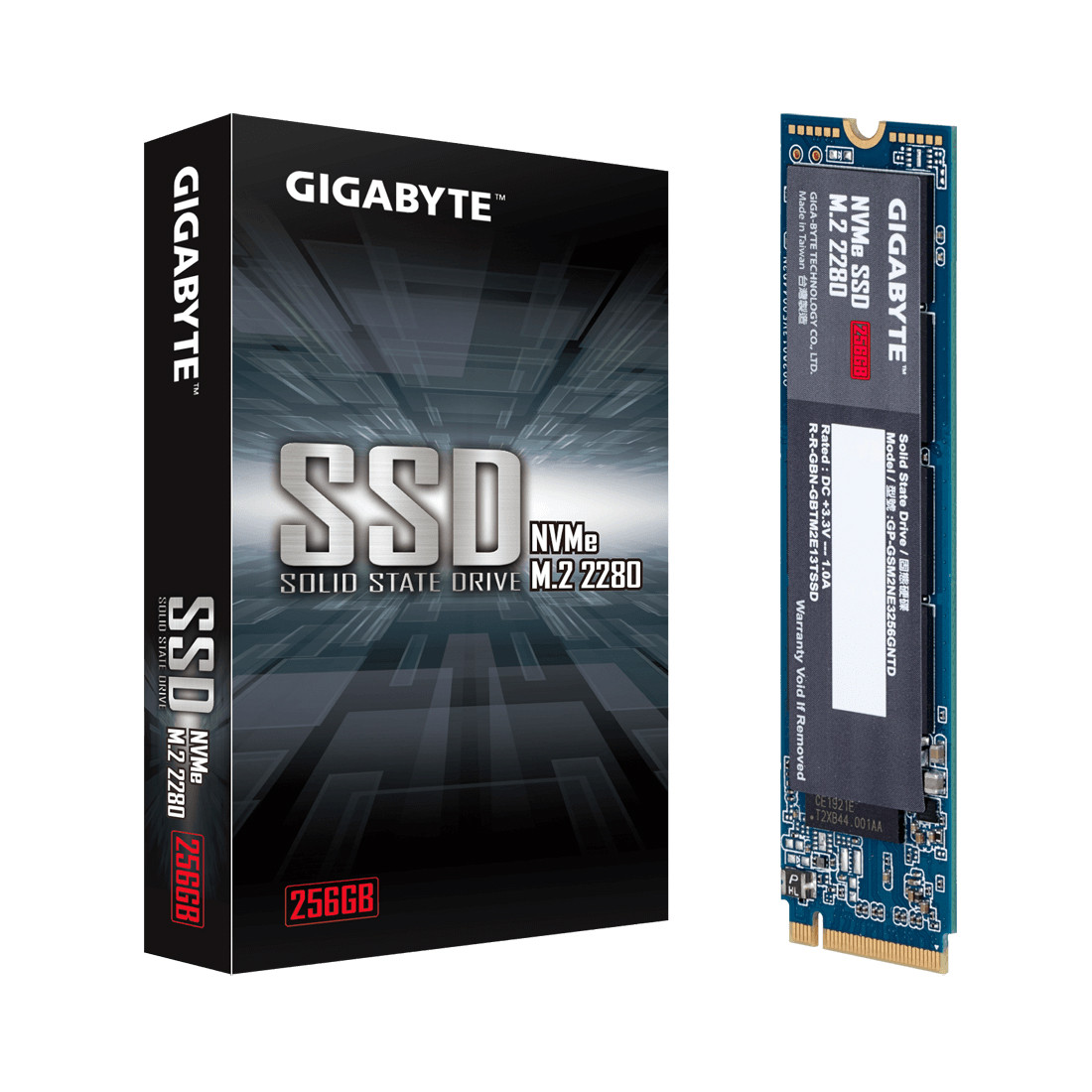 Твердотельный накопитель внутренний Gigabyte GP-GSM2NE3256GNTD 256GB M.2 PCI-E 3.0x4 - фото 3 - id-p110884160
